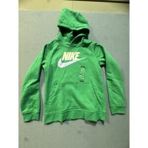 Nike Swoosh Hoodie Women's Sz L Green Brand New